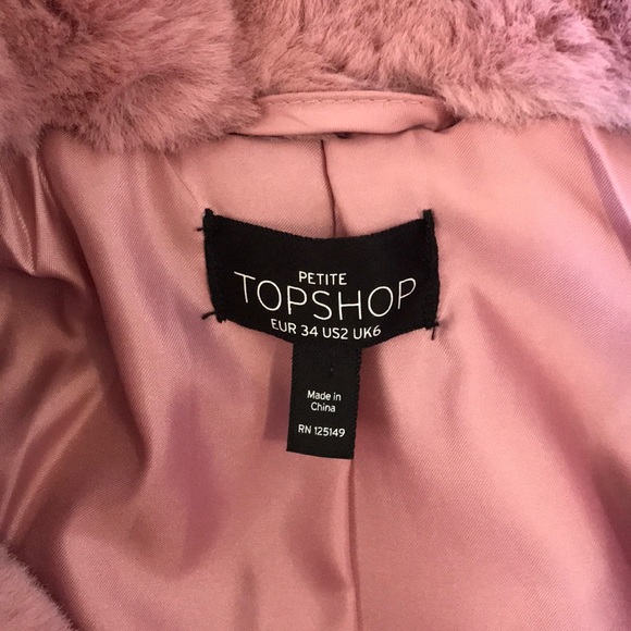 Jackets & Coats Fuzzy Pink Coat From No Flaws On Coat